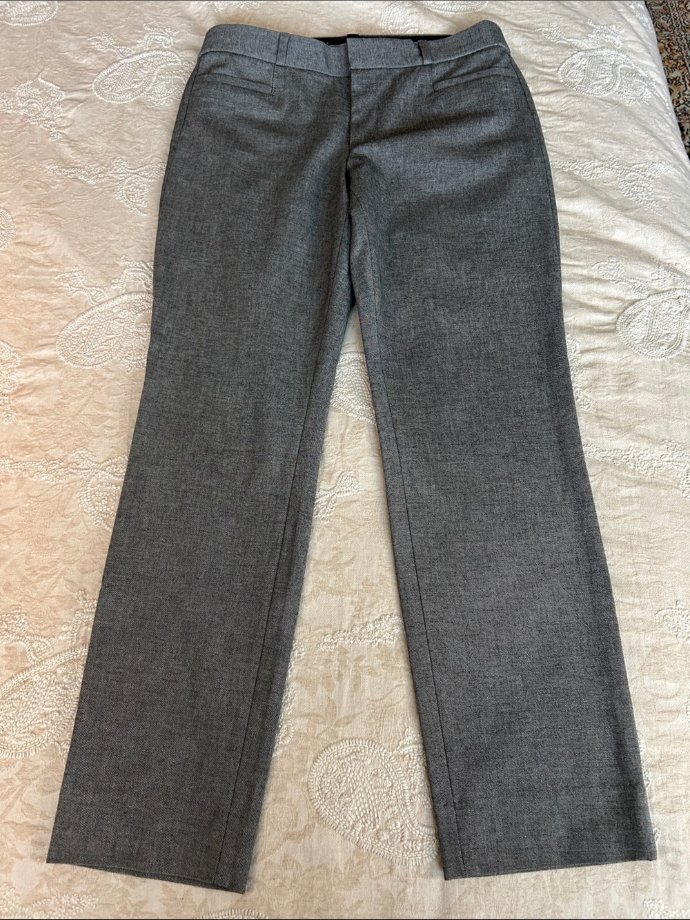 Banana Republic Gray Sloan Straight Leg Dress Pants Size 6